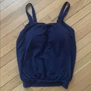 Lands End Blouson tanking top - size 12